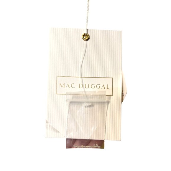 Mac Duggal Beaded Ruffle High Low Yellow Gown in Lemon Yellow Sizes 4 & 6 - Picture 4 of 14